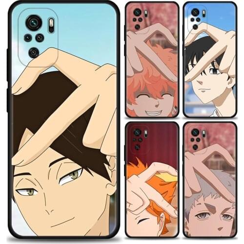 Phone Case For Xiaomi Redmi Note 9S 9 8 Pro 7 8T 8 10 9S Silicone Case For Redmi 9A 8A 7A 7 Black Fundas tokyo revengers Manga