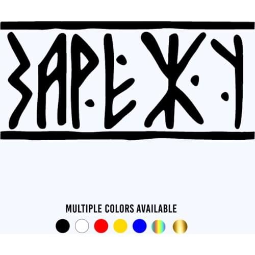 CK3014# They growl reflective funny car sticker vinyl decal silver/black car auto stickers for car bumper window