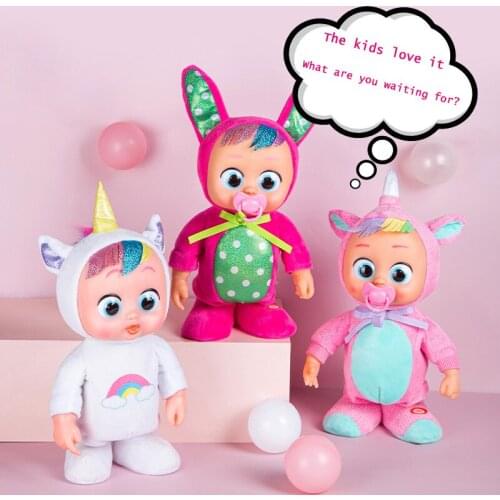 The Pacifier Doll Can Sing Will Go Will Cry Childrens Gift Electric Toy Multi-functional Enamel Doll The Girl A Gift