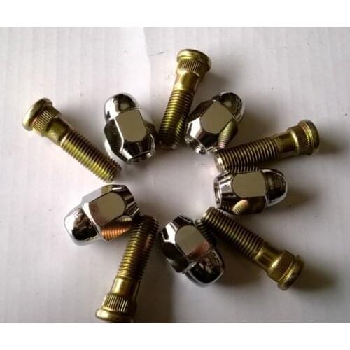 STARPAD For MITSUBISHI car lancer tyre nut v3v5 nsutite v6 nsutite rim screw bolt ,Nuts / nut Versatility, , (5 pcs/lot)
