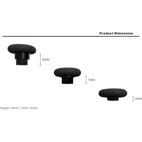 Game Consoel Gamepad Joystick Buttons Cover Removable Thumb Grips Cap for Nintend Switch Pro Controller Accessories