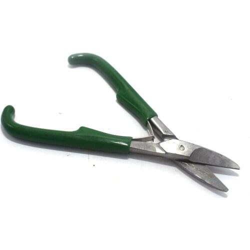 7" Straight side cutters Clipper Cutting Beading Pliers with green color handle