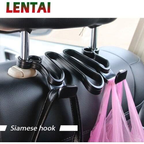 LENTAI For Jeep renegade wrangler grand Chevrolet cruze captiva Suzuki swift grand vitara 1PC Car Hook Headrest Clip S Styling