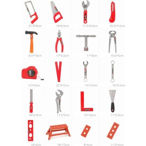 Kids Toolbox Kit Educational Toys Simulation Repair Tools Toys Drill Engineering BX0D