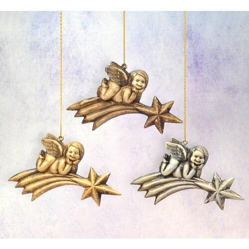 2021New Year Gift Vintage Christmas Angel Doll Statue Xmas Tree Ornaments Pendant Noel Deco Home Decoration Natal Navidad Party