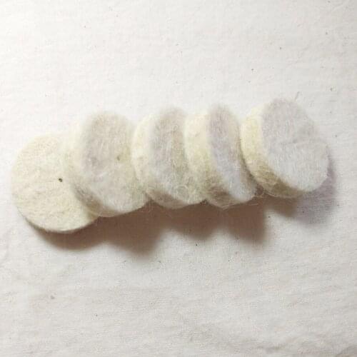 Soft Wool Felt Polishing Buffing Round Wheel Column Grinding Pad 3mm Shank For Dremel Rotary Tool Accessories