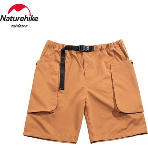 Naturehike Outdoor Leisure Functional Mens Shorts Drawstring Waist Work Pants Camping Travel Hiking Nature Hike Fashion Wear