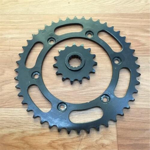 STARPAD For Kawasaki KDX250 KDX200 size for anterior and posterior disc size gear sprocket / set