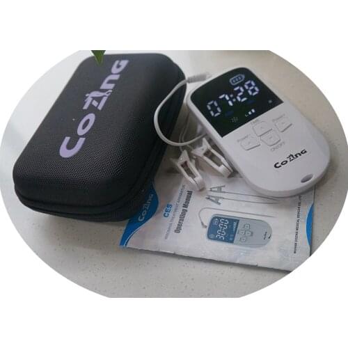 Anxiety Insomnia Depression Migraine Neurosism Therapy Device New Sleep Aid Anti Sleepless Electrotherapy CES Stimulator Device