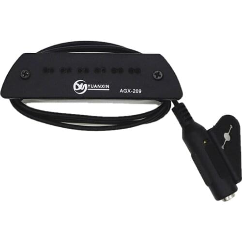 Tone And Volume Control Guitar Pickup For Acoustic Guitar Cable Length 2.8