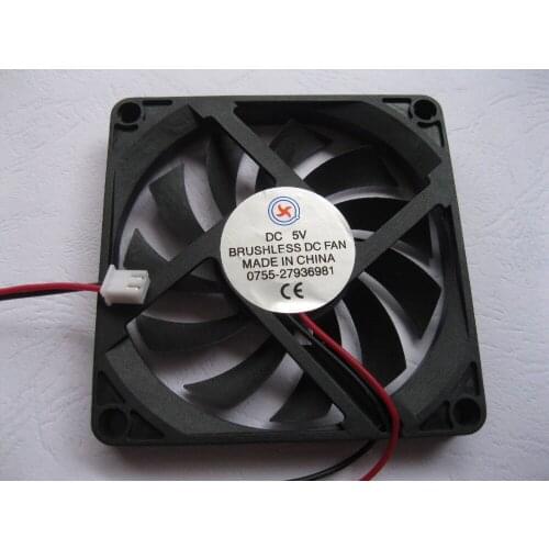12 Pcs Brushless DC Cooling Fan 11 Blade 8010S 5V 80x80x10mm
