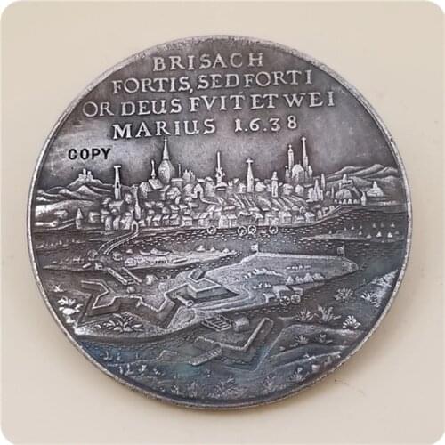 1638 German states medal COPY COIN FREE SHIPPING