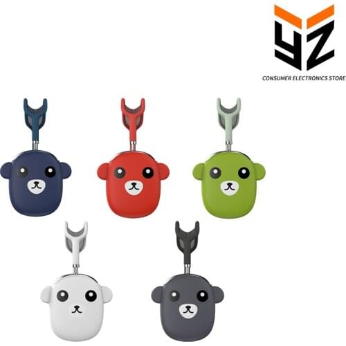 Bluetooth-compatible earphone Cover For AirPods Max Wireless Headphone Soft Silicone Case For AirPods Max Protective Cute Animal