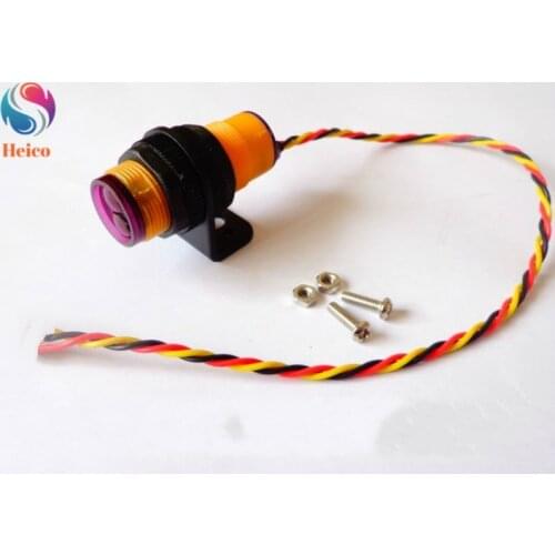 E18-D80NK Infrared Obstacle Avoidance Photoelectric Sensor 3-80cm Adjustable Track Proximity Switch