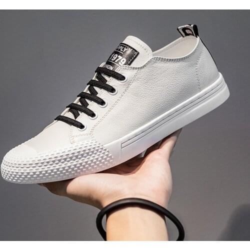 2019 hot Handmade Vintage Fashion Luxury Brand Male Shoe Genuine Leather Sneakers Men Casual Shoes Mans Footwear