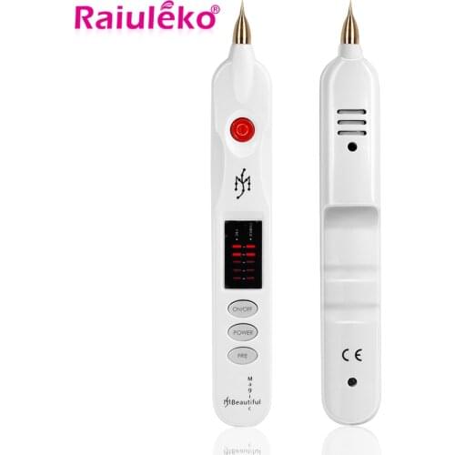 LCD Laser Plasma Pen Freckle Removal Machine Skin Mole Removal For Face Wart Tag Tattoo Remaval Pen Blackhead Beauty Care Tools
