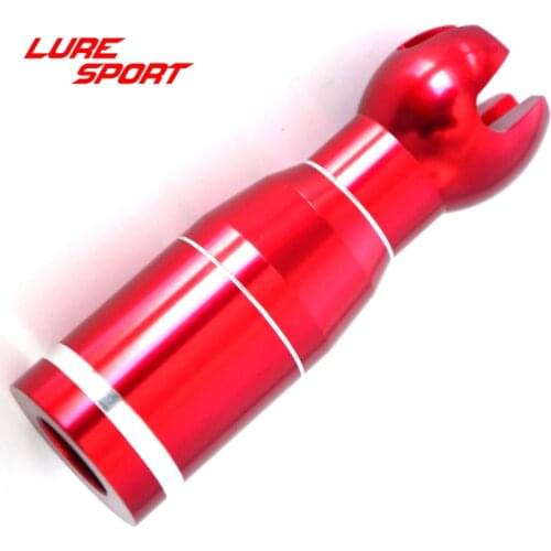 LureSport 3pcs Aluminum Butt Gimbal Fishing Rod Building Component Fishing Pole Repair DIY Accessory