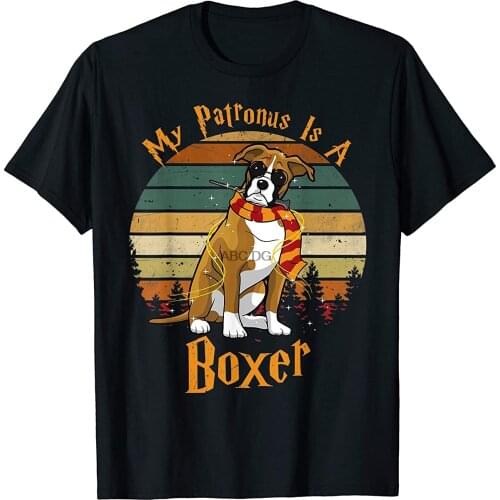 My Patronus Is A Boxer Dog Christmas Gift For Dog Lover T-Shirt