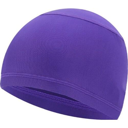 GOBYGO Solid Color Cycling Hat Sweat-absorbent Quick Drying Elastic Breathable Outdoor Sports Running Climbing Accessories