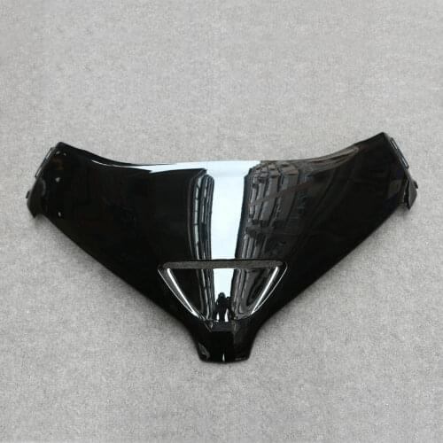 Front Upper Fairing Cowl Panel Part Nose Fit for Honda GL1800 2001-2010 05 Black