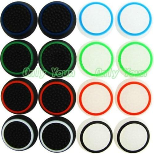 Aipinchun 5Pair Rubber Silicone Thumbstick Thumb Stick Joystick Cap Cover Grip for PS3/PS4/XBOX ONE/XBOX 360 Wireless Controller