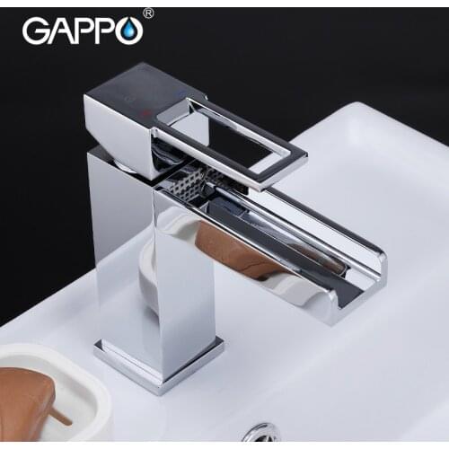 GAPPO waterfall basin faucet water tap bathroom basin mixer tap faucet bathroom tap torneira para banheiro mixer wash basin taps