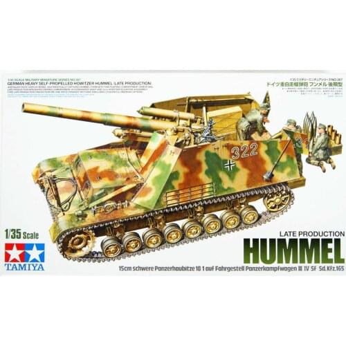 Tamiya 35367 1/35 Scale German Heavy Self-Propelled Howitzer Hummel Late Prod
