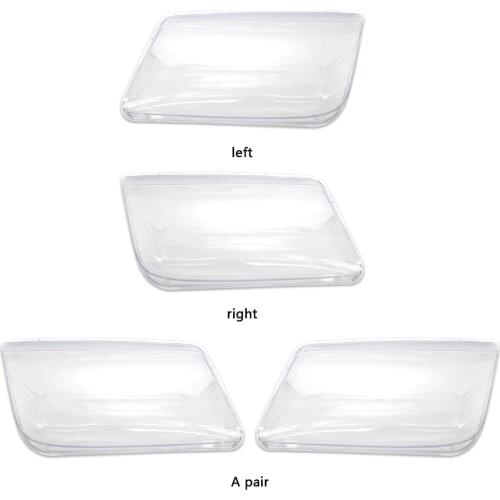Headlight Lens Left Right Replacement for Volkswagen Jetta Bora MK4 1999-2005 Lamp Cover Replacement Lens Parts