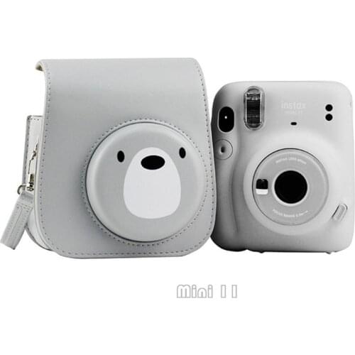 Greyhound Bear Protection Camera bag Case PU For Fuji Instax Mini 11 Case Camera bag