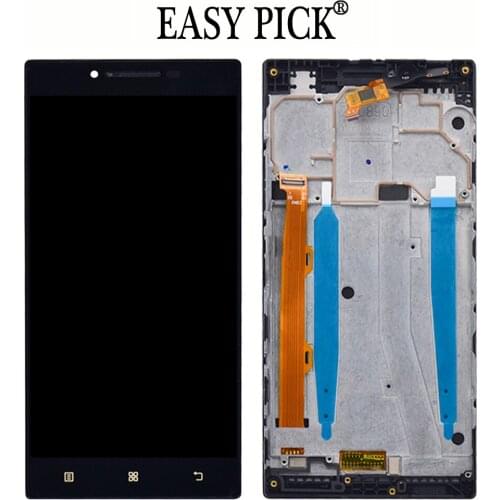 For Lenovo P70 P70T LCD Display Touch Screen Digitizer Assembly With Frame Tools For Lenovo P70 Dual Sim LCD Screen