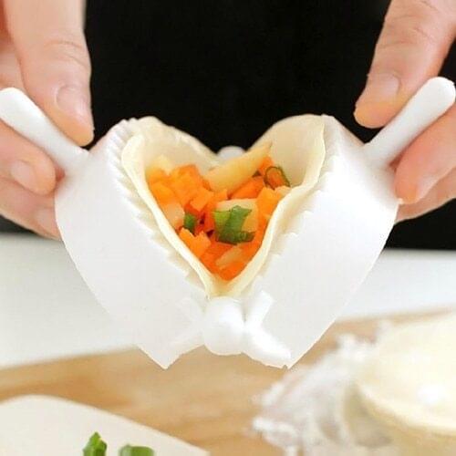 1PC Pack Dumpling Machine Kitchen Small tool Home plastic Dough Press Dumpling Pie Ravioli Mold Mould Maker Cooking Pastry tools