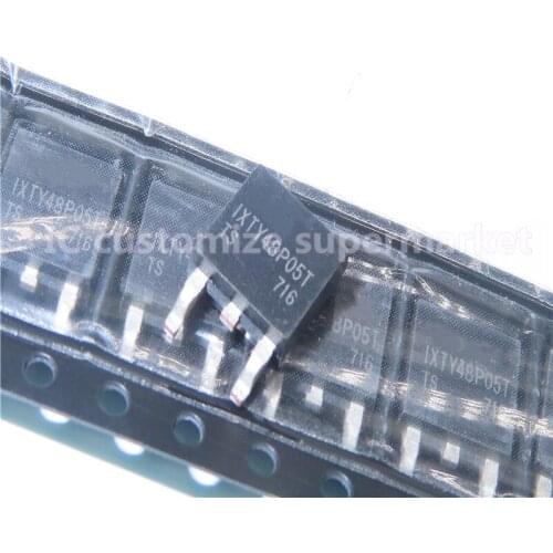 10PCS/LOT NWE IXTY48P05T TO-252 -50V -48A SMD Transistor