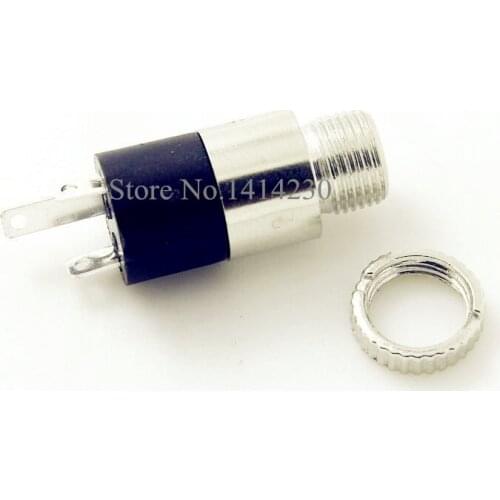 10Pcs PJ392 3.5MM Stereo Female Sockect Jack with Screw 3.5 Audio Headphone Connector PJ-392 Cylindrical Socket