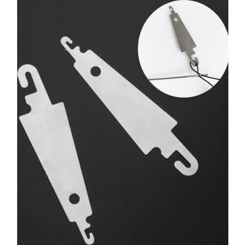 10 Pcs Steel Hook needle threader For hand sew Ribbon embroidery cross stitching sewing DIY tools Sewing Accessories 5BB5706