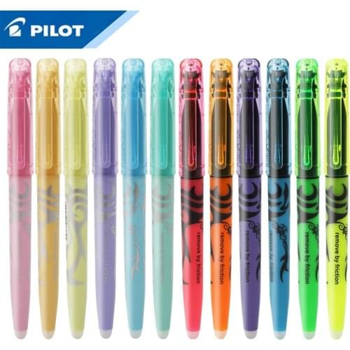 12 Pcs/Lot Japan Pilot SW-FL FRIXION Erasable Highlighter marker pen office and school stationery