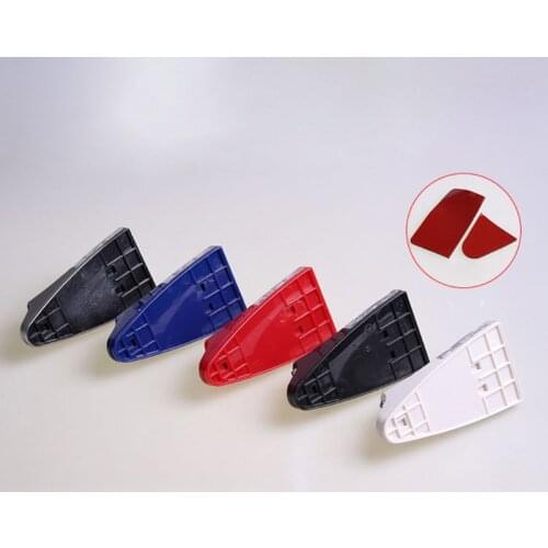 Wind Power Shark Fin Car Antenna Universal LED Colorful Lights Auto Decorative Aerials Roof Antennas Decor Antena Coche