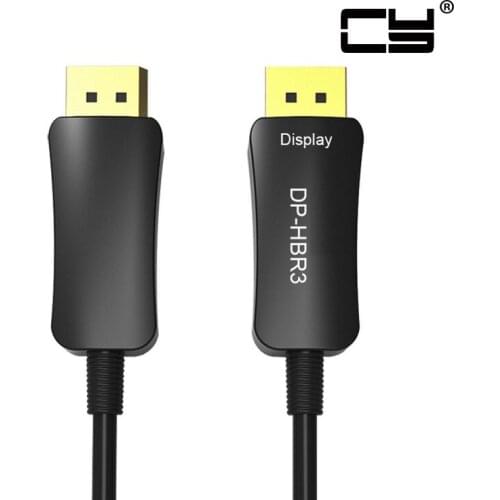 Chenyang Displayport DP AOC Video Adapter Cable Ultra FHD 4K 60hz Active Fiber Optic Fast Transfer 2M 5M 10M 20M 50M 100M