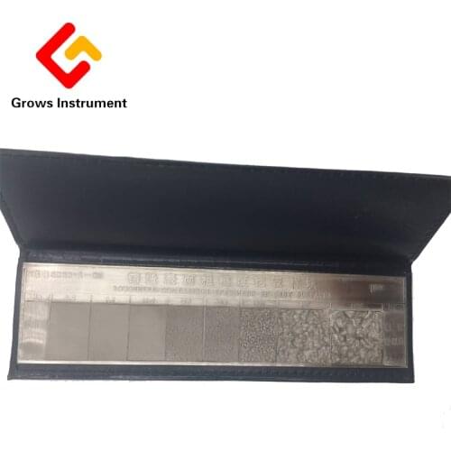 Cast Iron Sand Mold Surface Roughness Comparison Sample Roughness Comparison Sample Block Surface Roughness Contrast