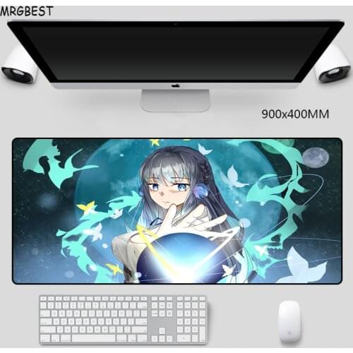 MRGBEST Anime Mouse Pad Extra Large Anime Sexy Girl Non-slip Nature Rubber Pads Laptop Mause Mats Computer Accessories for Games