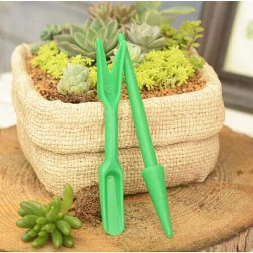 Creative New 2Pc Plant Transplanting Device Planters Dig Toolrs Dig Tool For Seedling Garden Nursery Trays Gardening Tools