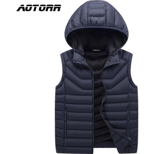 Fashion Mens Jacket Vest New Autumn Warm Sleeveless Clothing Jackets Male Waistcoat Casual Slim Zipper Plus Size 9XL Waistcoat