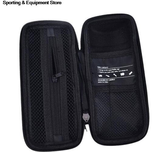 Road Bike Apply Bottle Cage Glasses Key Repair Tool Kit Capsule Store Bicycle Bottle Carbon fiber Pattern Boxes Cycling Bag