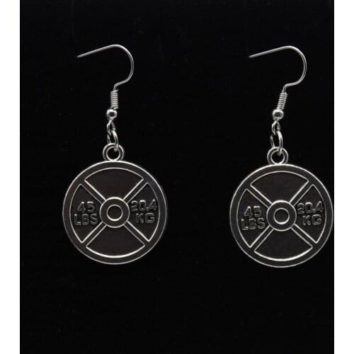 New Fashion Elegant Retro Antique 25LBS 45LBS Pound Earrings Earrings for Women