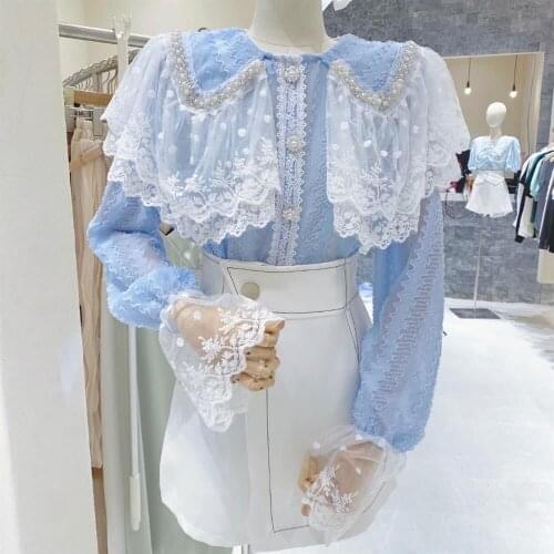 Olive Girl Lace Blouses