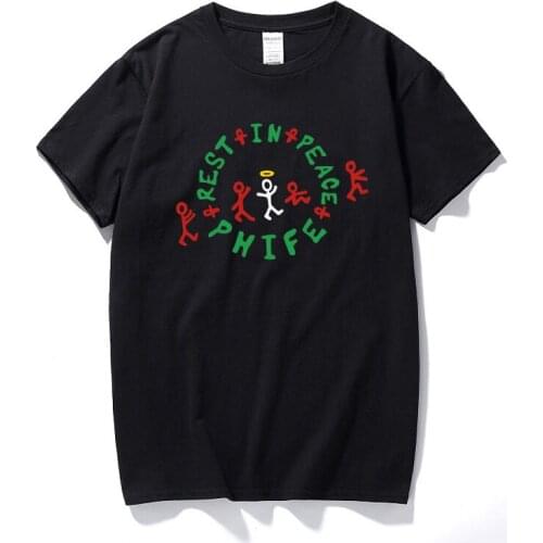 Phife Dawg Rest In Peace Vintage T Shirts Hip Hop Fashion 90s Shirt Graphic Tees Men Streetwear Top Cotton T-shirts Euro Size