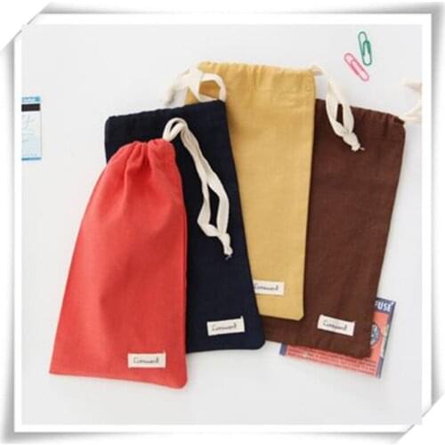 Cotton pouch Gift bags Shipping