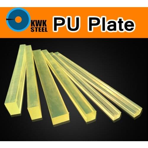 PU Elastic Plate Pad PU Rectangular Plate Rubber Spring Sheet Polyurethane Dichotomanthes Die Pad Mould Sealing Gasket Filler