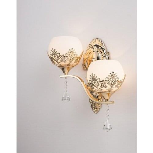 Bedside bedroom living room modern minimalist creative LED American European background wall aisle staircase wall lamp LX112310