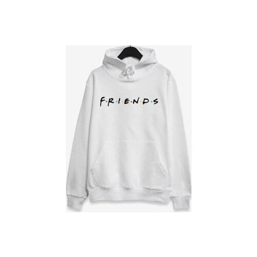 Pullovers harajuku hoodie 2021 hot style printed letters Friends long sleeve hooded fleece Sweatshirt Female Streetwear ZXP9466