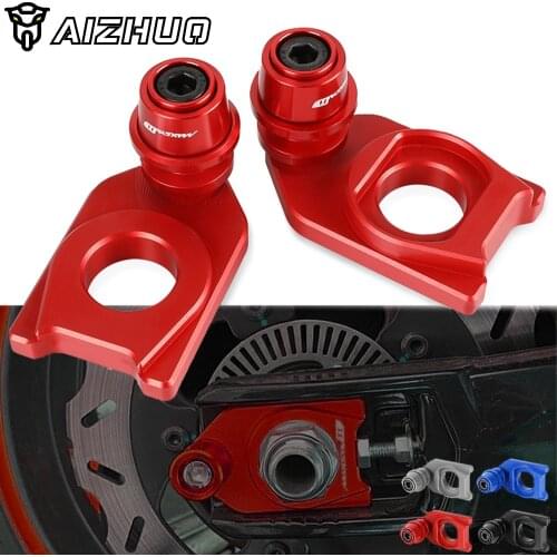 TL500 Motorcycle Adjustment Chain Block Swingarm Spools Rear Wheel Sliders Axle Stand Hook Set FOR SYM MAXSYM TL 500 2020-2021